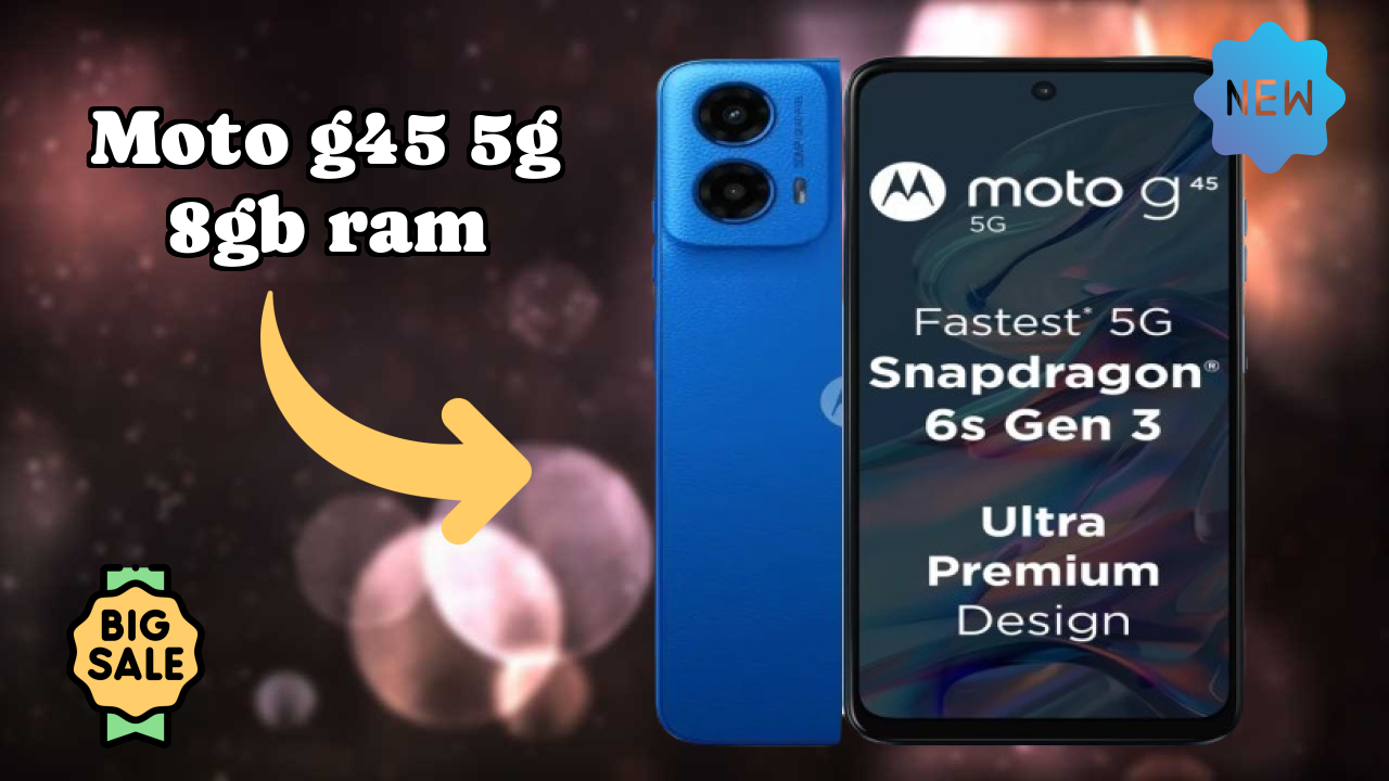 Moto G45 5G 8GB RAM Test: 8 GB RAM Handles Multitasking?