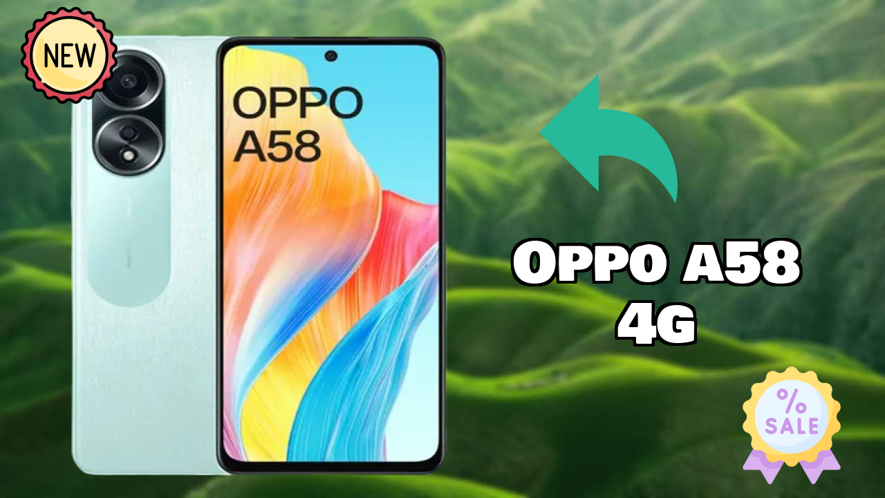 OPPO A58 4G at ₹13,989 - Best Features Highlighted