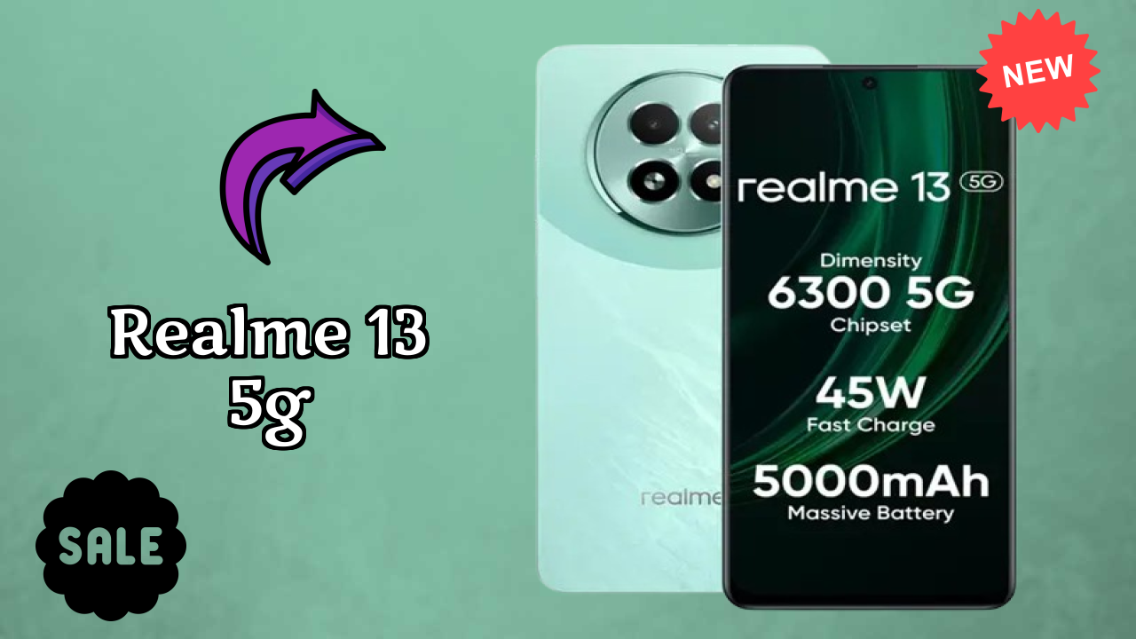 Realme 13 5G Display Analysis: 6.72 Inches (17.07 Cm) Screen