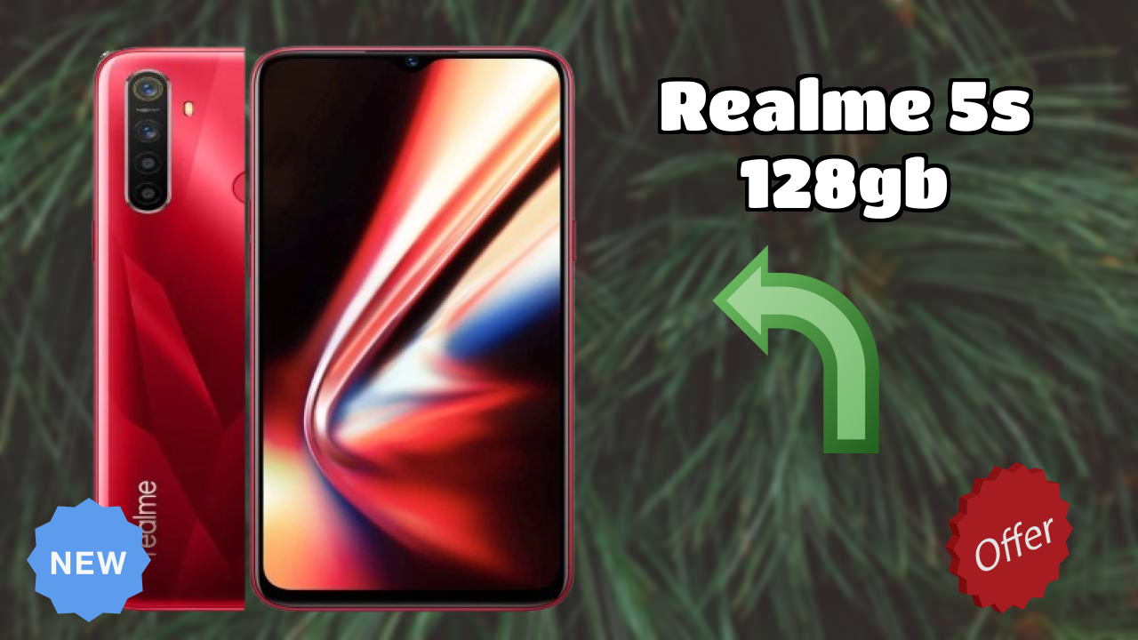 Realme 5s 128GB Battery Life: 5000 MAh Charging Speed