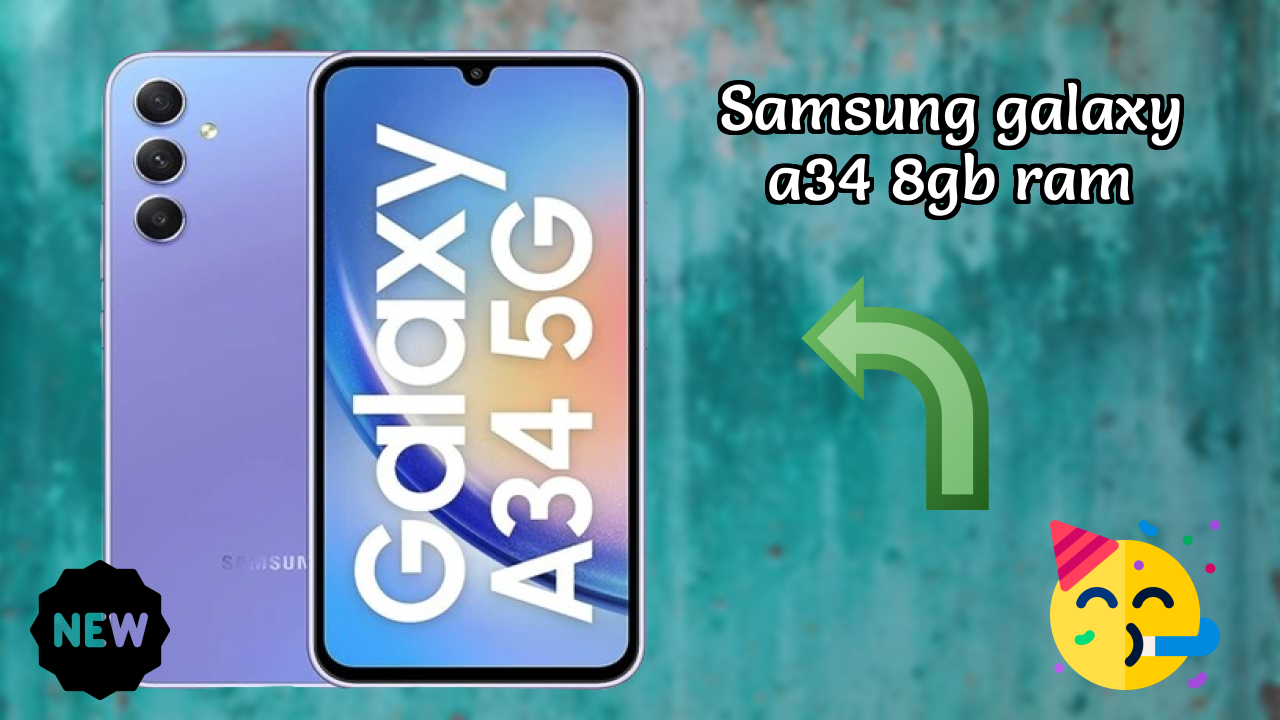 Samsung Galaxy A34 8GB RAM Test: 8 GB RAM Handles Heavy Apps