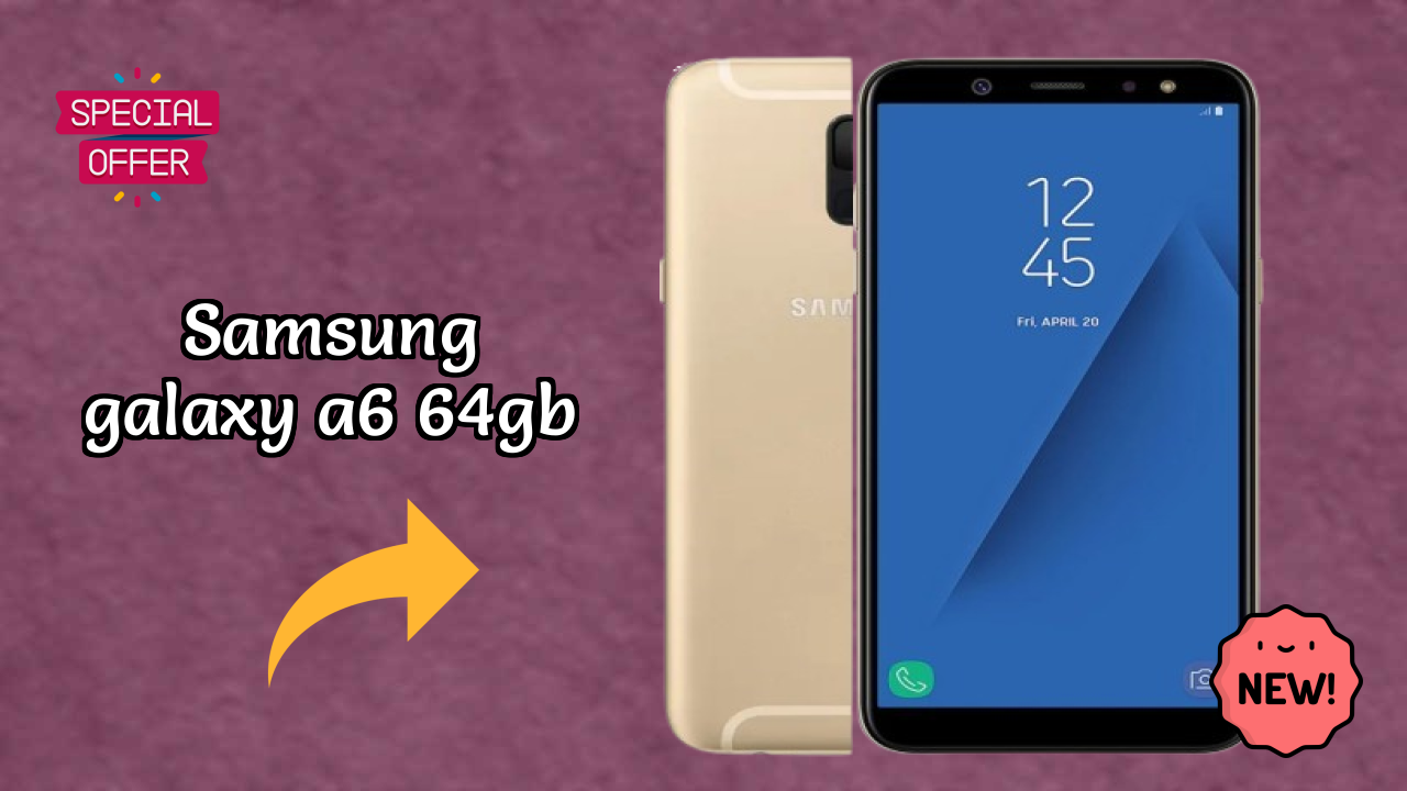 Samsung Galaxy A6 64GB Display Analysis: 5.6 Inches (14.22 Cm) Screen