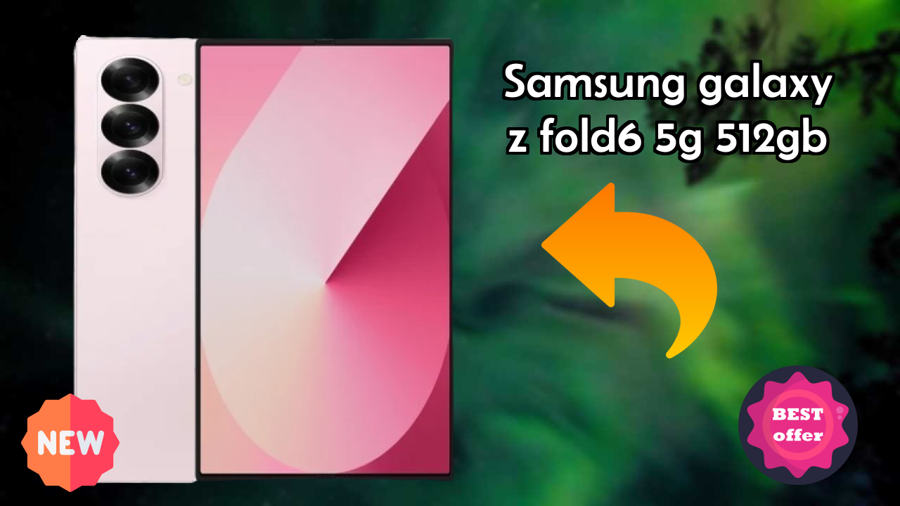 Samsung Galaxy Z Fold6 5G 512GB at ₹110,190 - Best Features Explained