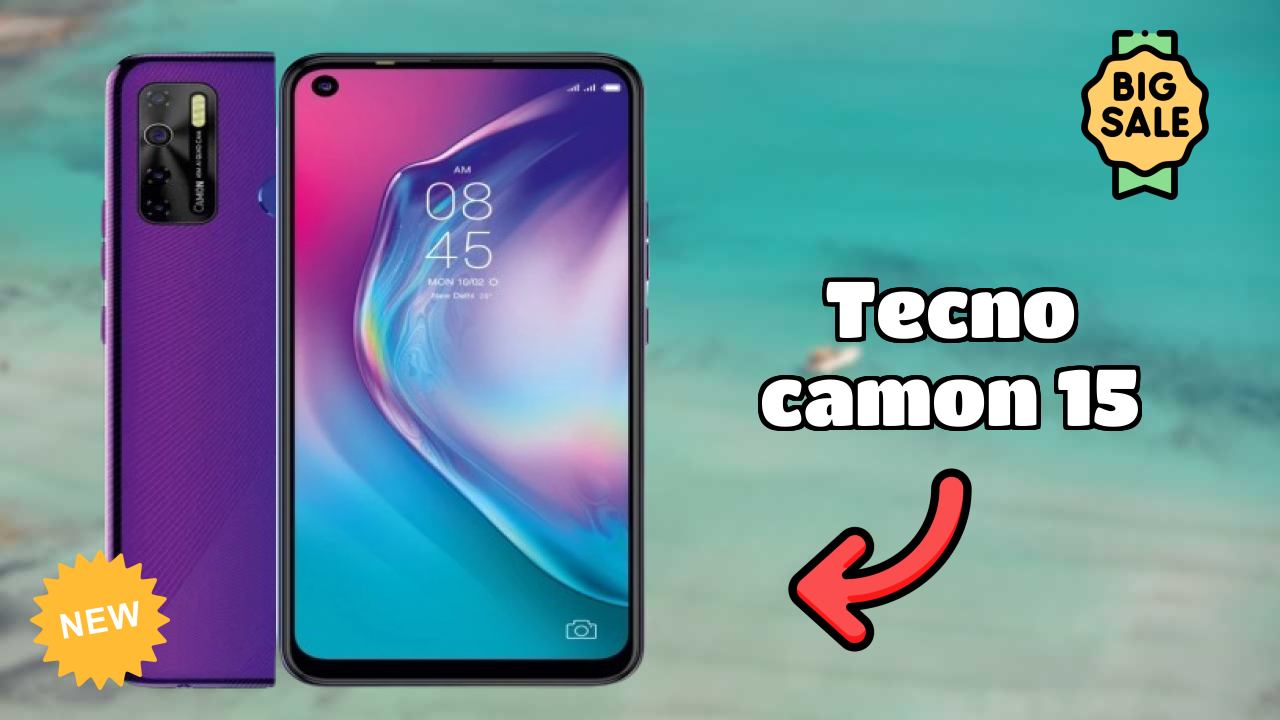 Tecno Camon 15 Display Size: 6.55 Inches (16.64 Cm) Screen Test