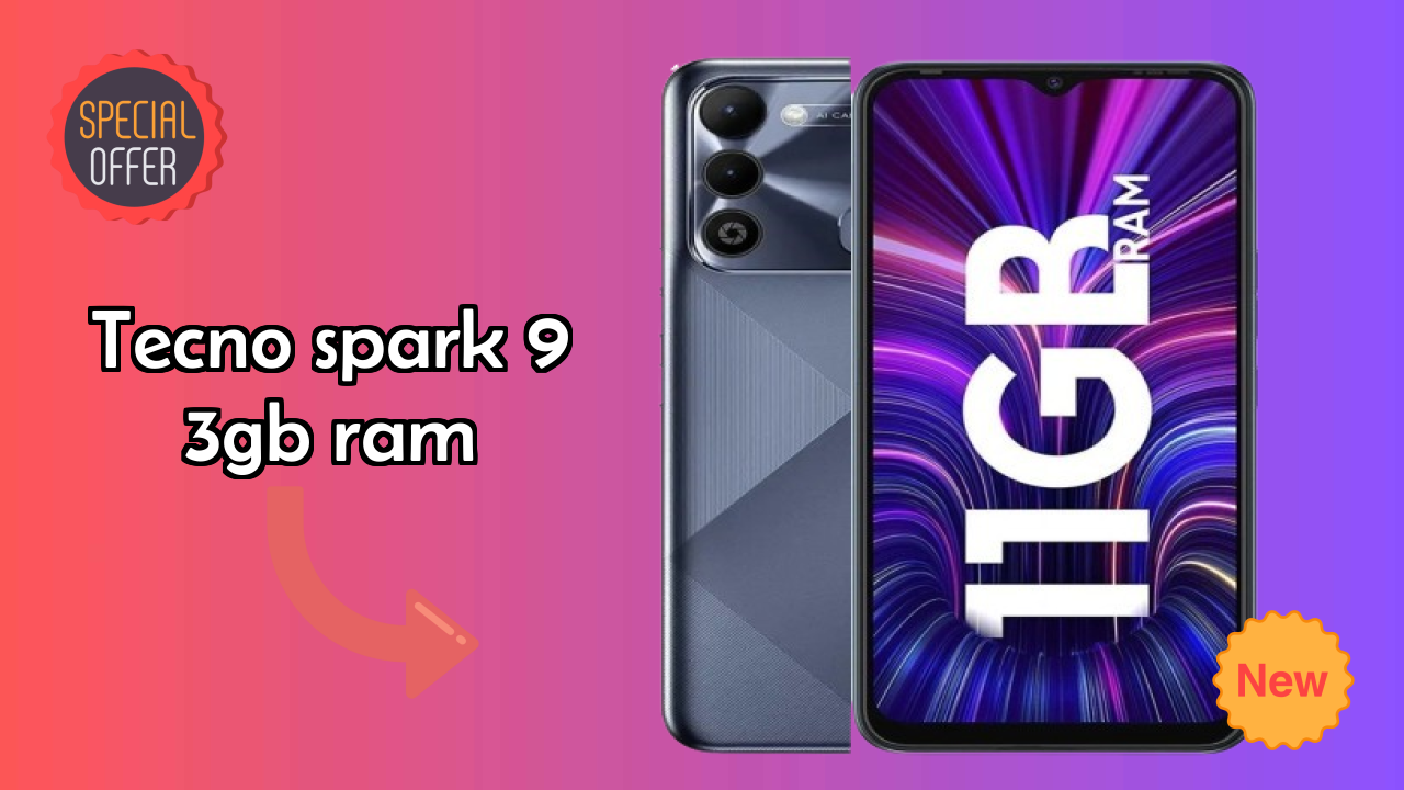 Tecno Spark 9 3GB RAM at ₹7,199 - Is It Worth Buying?